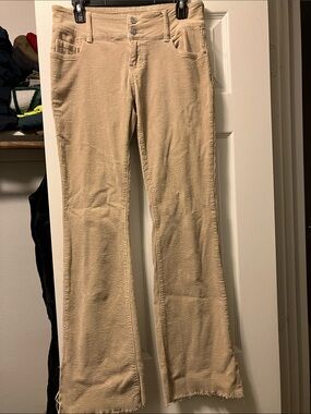 PacSun Beige Corduroy Flare Pants